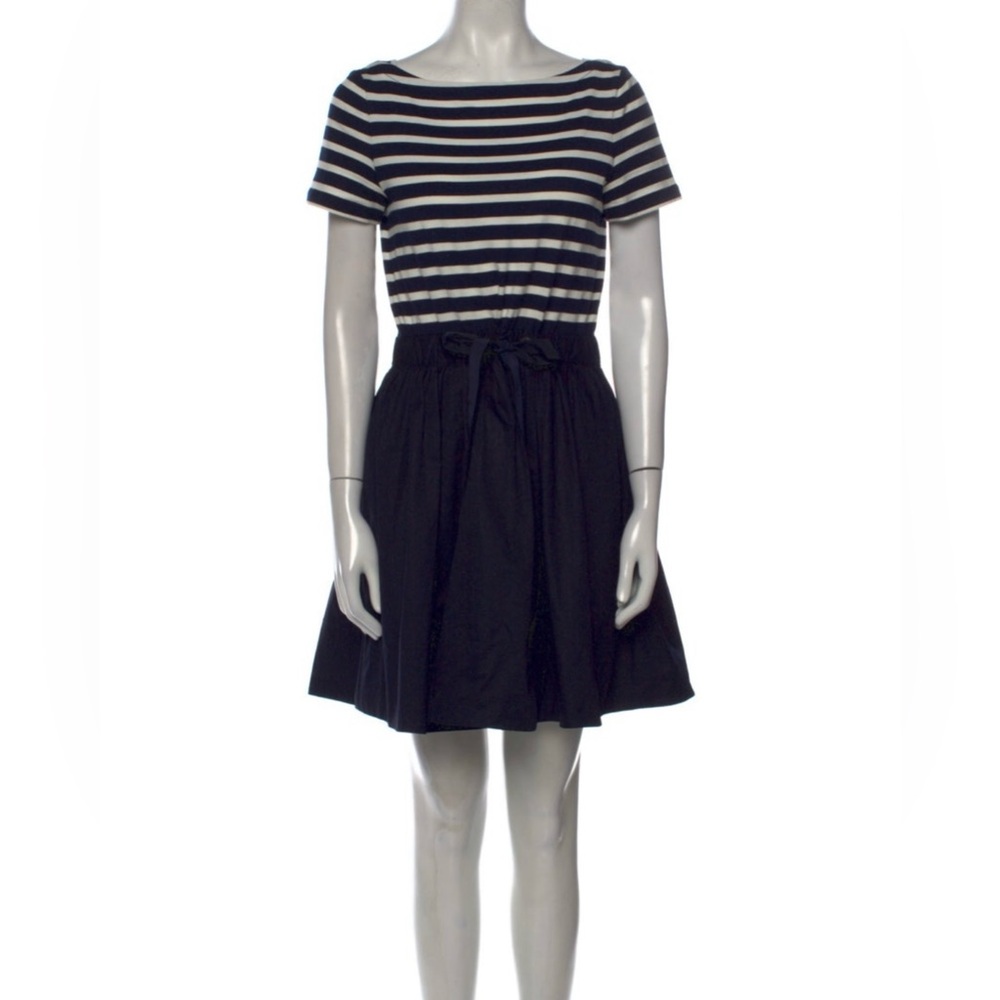 Kate Spade Navy and White Striped Dress
